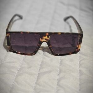 Vince Camuto Tortoise Shell Sunglasses with Black Lenses